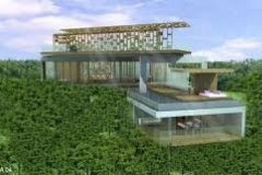 Hanging villa